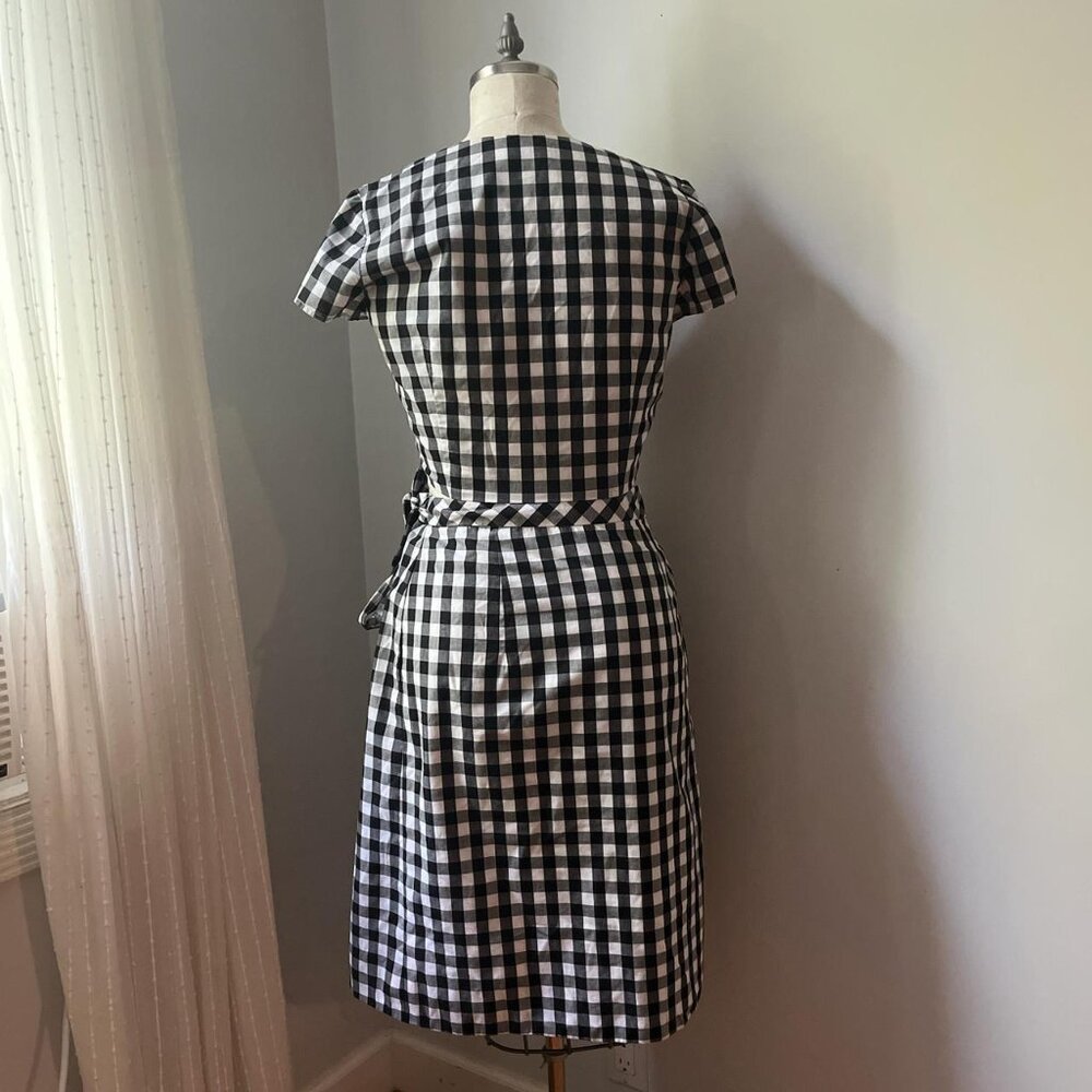 1950s 2-piece Joana black white gingham set rockabilly pinup set - Picture 6 of 6